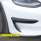Fits Tesla Model 3 M3 - Fog Lamp trim (stick-on-> no cutting -> no drilling)