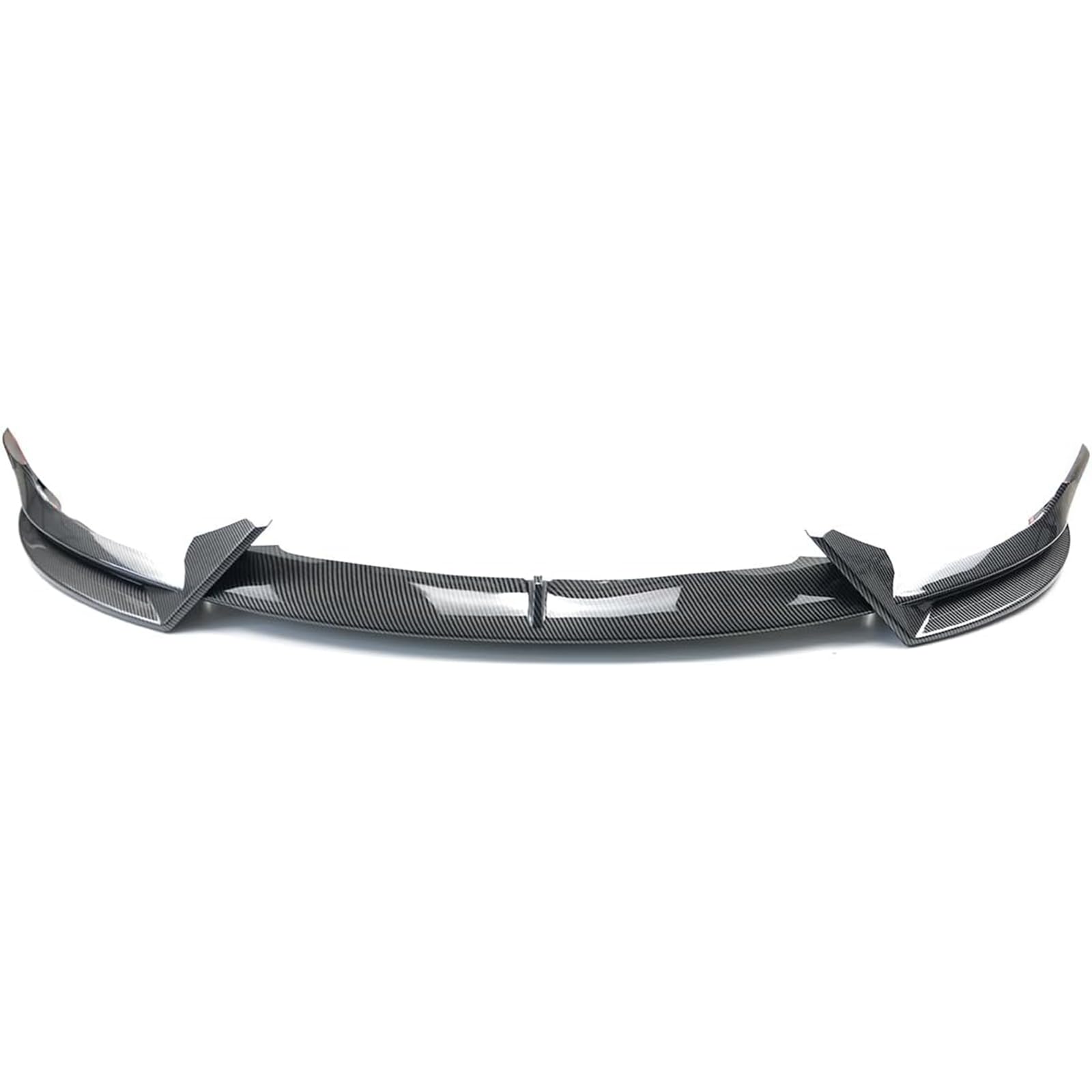 Front Bumper Lip 3Pcs Compatible with Tesla Model 3 2017-2023 Front Bumper Lip Splitter Spoiler (Carbon Fiber Print)