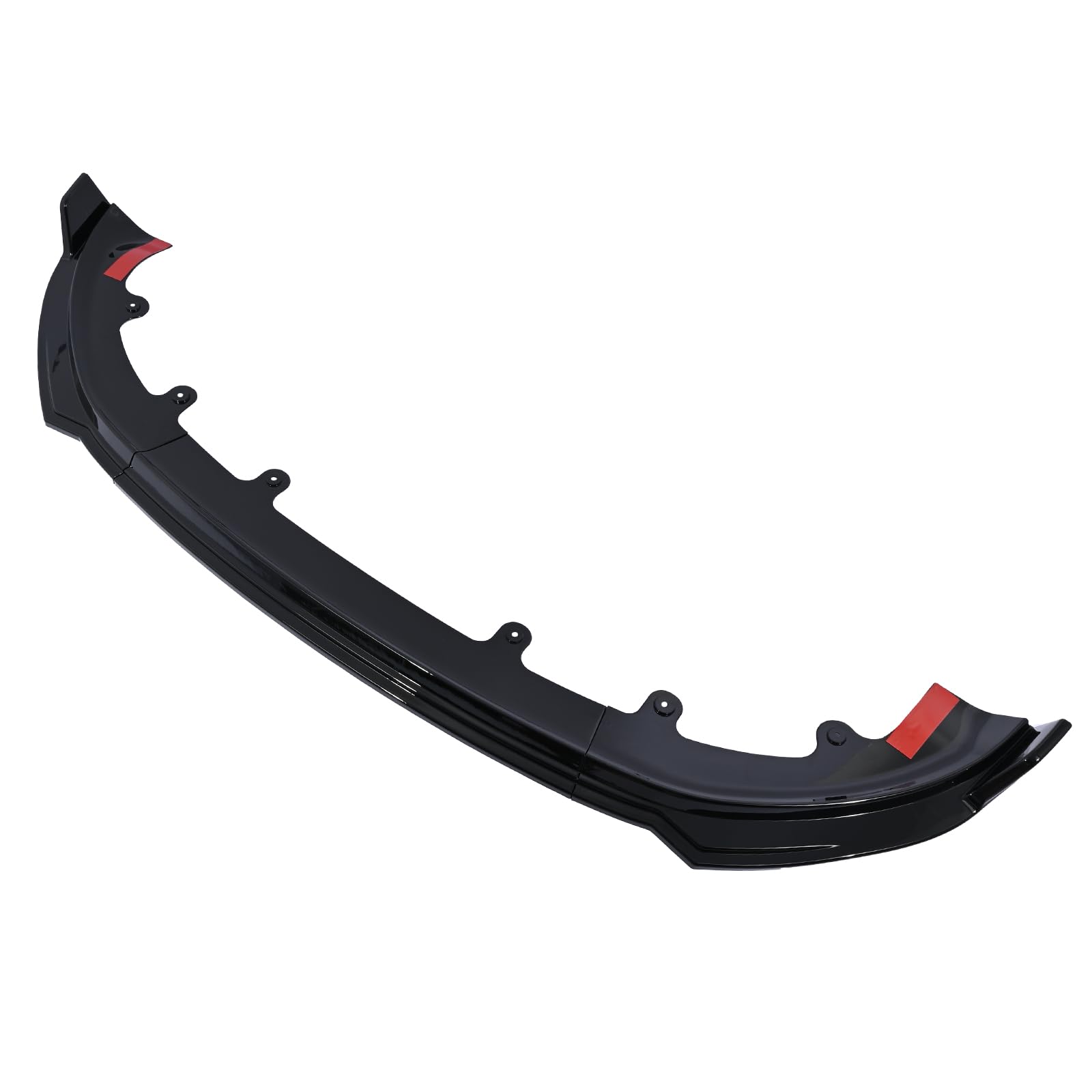 Magimaker Front Bumper Lip Splitter Spoiler Glossy Black Fit for Tesla Model Y Juniper 2025 2026 Front Shovel Lower Air Chin Body Kit Exterior Upgrade Accessory No Drilling