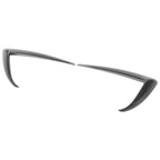 FREEMOTOR802 Compatible with 2020-2024 Tesla Model Y Fog Light Trims, Carbon Fiber Print IKON Style ABS Plastic Driver Passenger Side Fog Lamp Decoration Accessories Eyebrows Cover 2PC