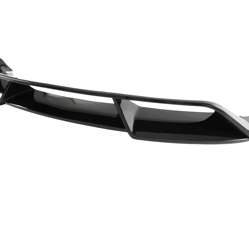 5 Pieces Front Lip for Tesla Model 3 Highland 2024-2025 Add-0n Front Bumper Splitter Spoiler ABS Plastic No Drill (Glossy Black)