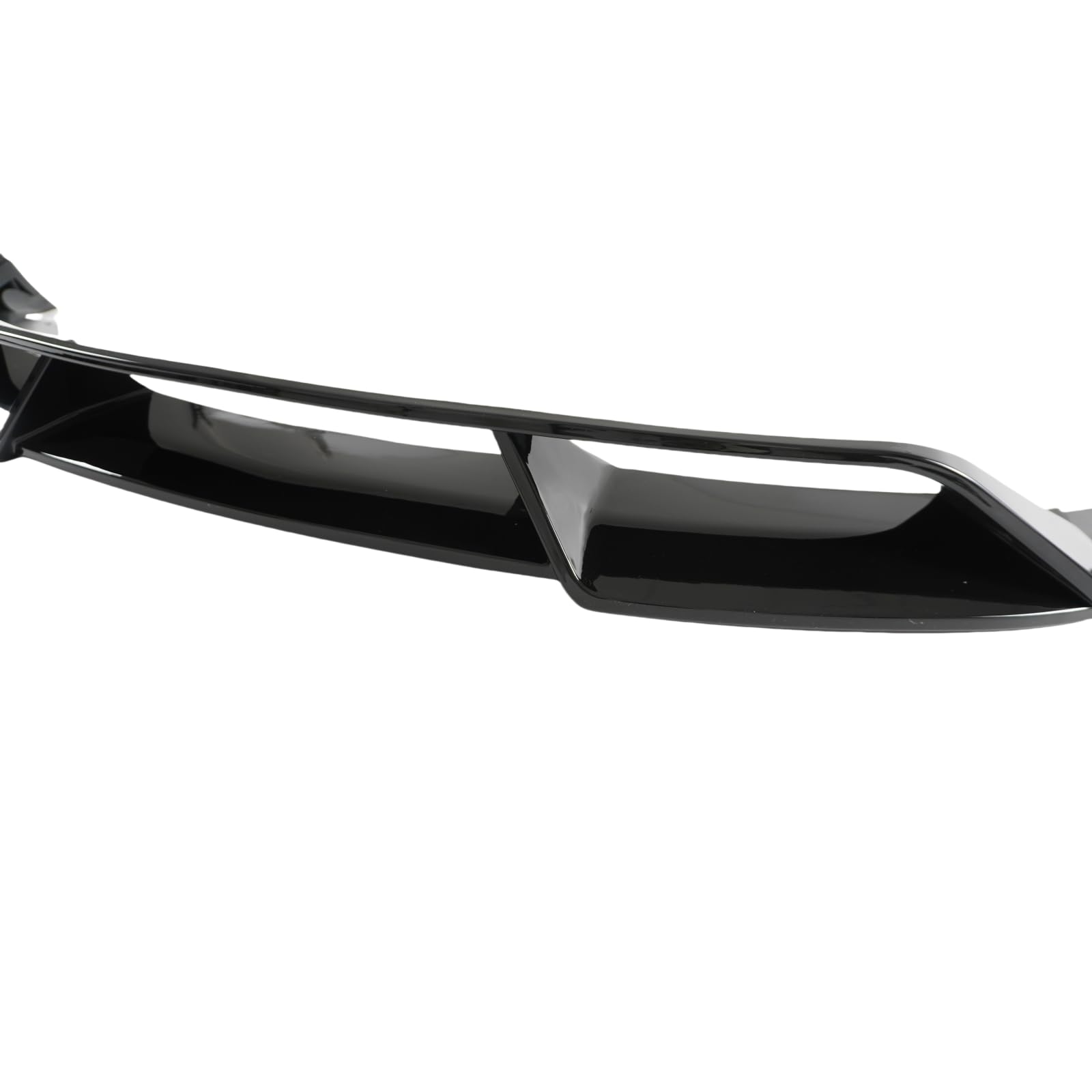 5 Pieces Front Lip for Tesla Model 3 Highland 2024-2025 Add-0n Front Bumper Splitter Spoiler ABS Plastic No Drill (Glossy Black)