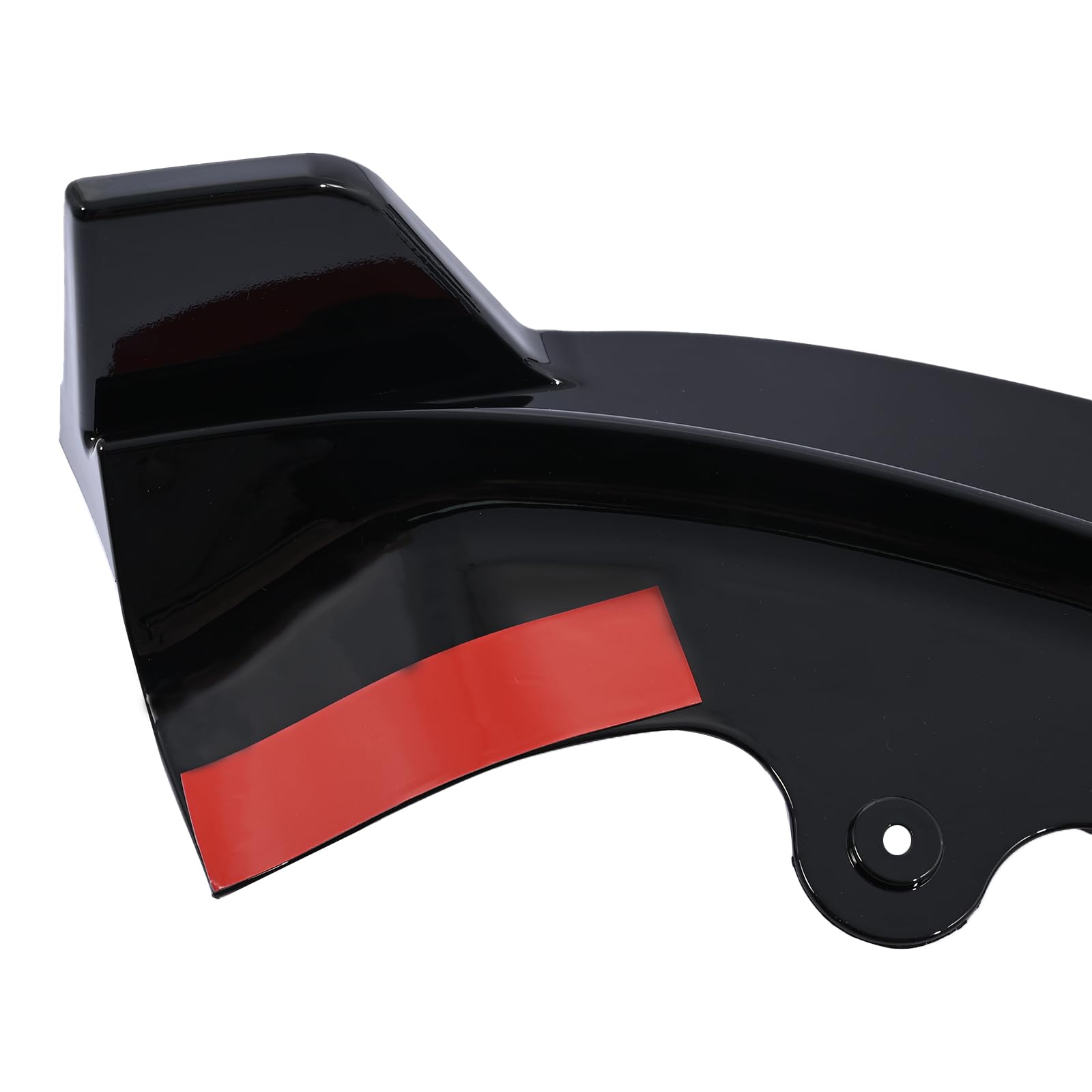 Magimaker Front Bumper Lip Splitter Spoiler Glossy Black Fit for Tesla Model Y Juniper 2025 2026 Front Shovel Lower Air Chin Body Kit Exterior Upgrade Accessory No Drilling