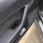 Carbon Fiber-ISH Interior Door Window Switch Panel Cover Trim KIT FITS Tesla Model 3 2017-2023/Model Y 2020-2023---$27.99