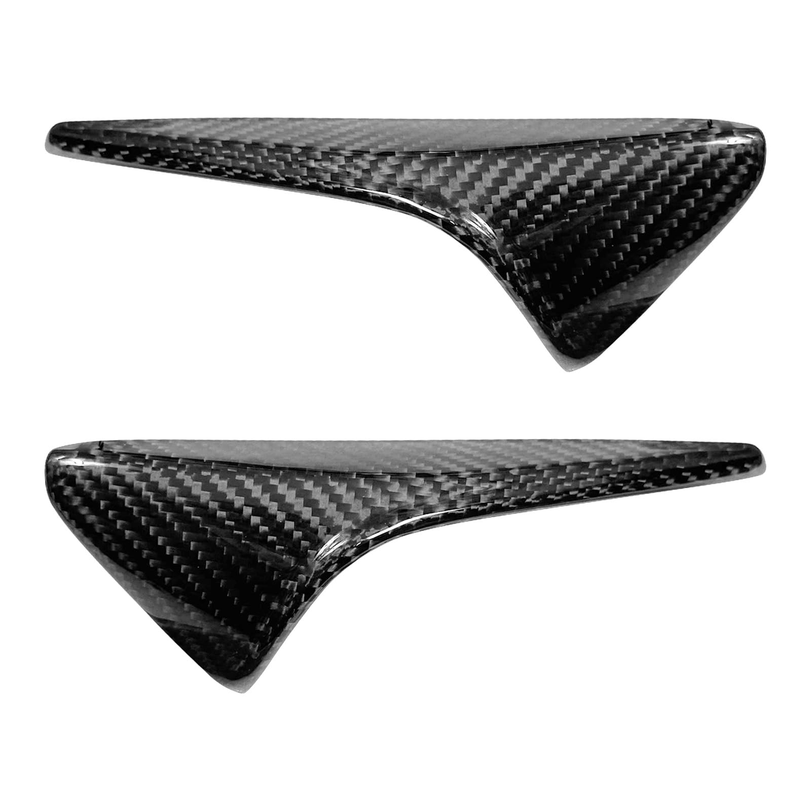 BLAKAYA HW4.0 Carbon Fiber Turn Signal Side Camera Covers for Tesla Model 3 2017-2023 & Model Y 2020-2023