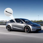 4PCS Tesla Model 3/Y Door Handle Cover Set (2017-2025) Highland & Juniper Compatible, Car Door Handle Sills Protection Wrap Exterior Accessories, Carbon Fiber 3D Sticker