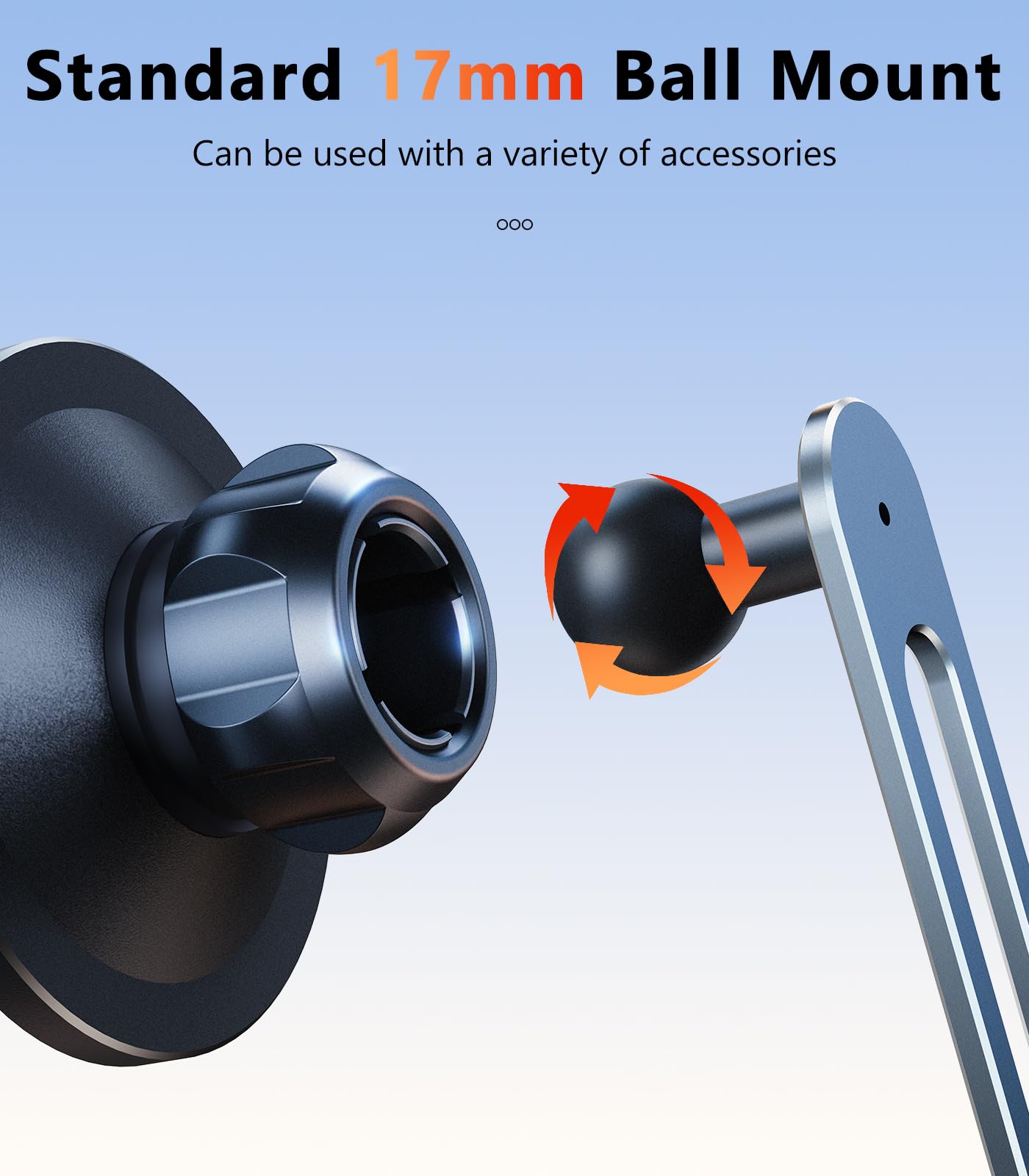 DICMKY Dual Head Tesla Phone Mount Model Y/3 2026 2025 2024 2023 2022 2021, [Magnetic/Clip] Car Accessories for Tesla Screen Phone Holder Stand, (Fit for Tesla Model Y(Juniper)/3(Highland))