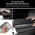StarYtbl Center Control Armrest Cover for 2021-2023 Model 3 and 2020-2024 Model Y, Tesla Arm Rest Cover is Made of ABS Material with Carbon Fiber, Not TPE Or Leather (Bright Carbon Fiber Pattern)