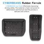 CYBERBEANS Gas Pedal Brake Pedal Foot Pedal Cover for Tesla Model 3/Y Performance Compatible with Model Y Juniper and Model 3 Highland