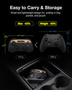 Jowua Multi-Device Wireless Controller Compatible for Tesla 2025 New Model Y Model 3/Y/S/X/cybertruck Compatible for Switch, one controller set, SPECIAL PROGRAMMED and DESIGN FOR TESLA WOOD [nintendo_switch,windows,ios,android]