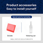 FDAIUN for 2025 Tesla Model Y Juniper PPF Precut Car Paint Protective Film Self Adhesive TPU Car Wrap Film Scratch Protector Exterior Accessories Black (Carbon Fibre, Rear Tail Light)