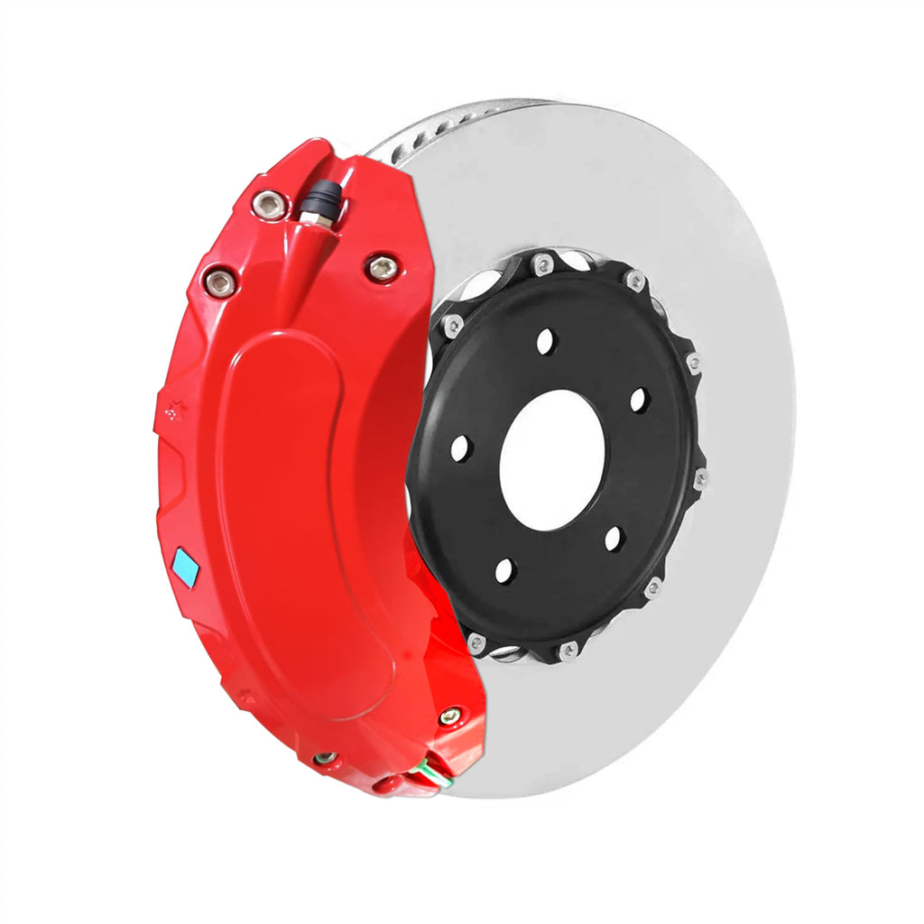 TESCYBERMODS Caliper Covers Compatible with Tesla Cybertruck Accessories 2023,2024,Front and Rear Brake Caliper Covers Set of 4 for Cybertruck Pickup Truck Wheel Accessories(Red)