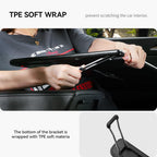 YONZEE Foldable Desk Food Tray (Carbon Edition) for Tesla Model Y Model 3 S X Y Juniper- Upgraded Table with Support Leg for Dining, in-Car Work, Travel and Outdoor (1 Pack)