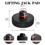 Chirano Lifting Jack Pad for Tesla Model 3/S/X/Y, 4 Pucks with Storage Case, Accessories for Tesla Vehicles 2013 to 2026