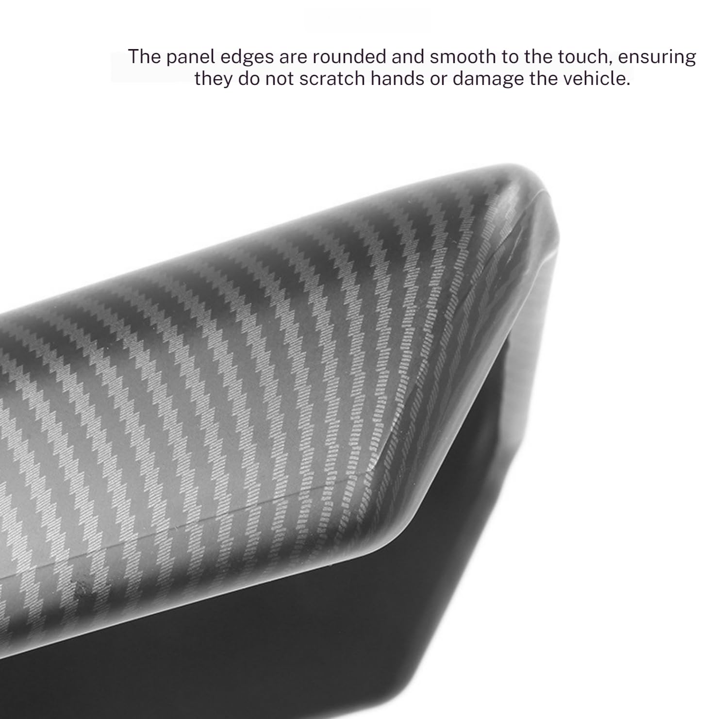 ernica Center Console Armrest Cover Carbon Fiber Texture Compatible with Tesla Model 3 Highland/Model Y Juniper,Scratch-Proof ABS, Snap-On Design, Waterproof & Easy-Clean, Exact Fit (Refresh Edition)