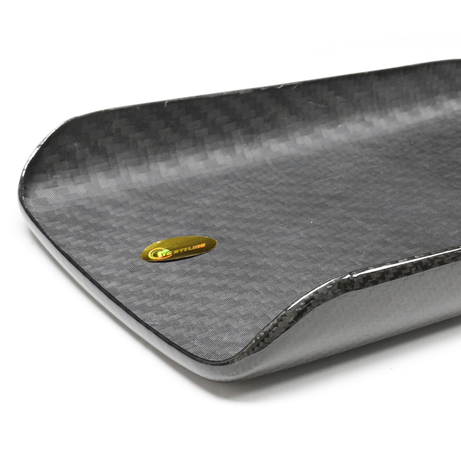 Center Console Armrest Box Panel Trim For Tesla Model S Model X 2021-2023 Carbon Fiber