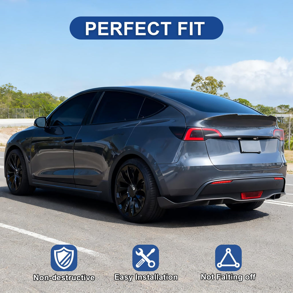 BDBO Spoiler for Tesla Model 3 2016-2022 Wing Rear Spoiler Trunk Tail Rear Trunk Lid,M4 Style Matte Cabon Fiber Style Performance,Model 3 Accessories