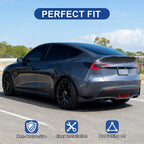 BDBO Spoiler for Tesla Model 3 2016-2022 Wing Rear Spoiler Trunk Tail Rear Trunk Lid,M4 Style Matte Cabon Fiber Style Performance,Model 3 Accessories