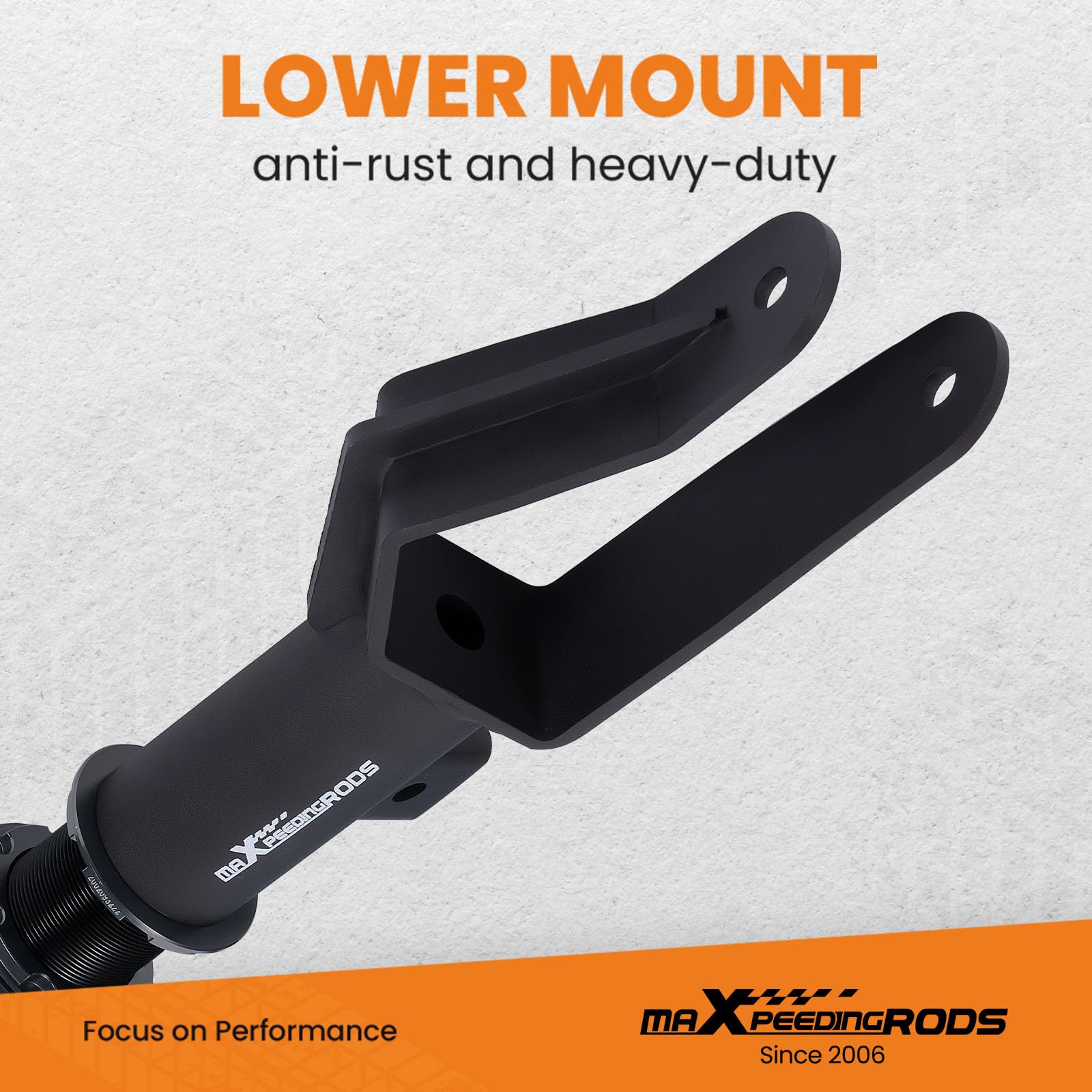 maXpeedingrods 24-Level Adjustable Coilover Suspension Kit for Tesla Model Y AWD 2020+, Height-Adjustable