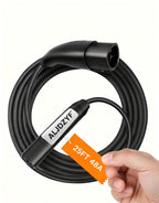 48A 12kW NACS Tesla Charger Extension Cable 25ft for Model 3/Y/S/X/Cybertruck, Home and Mobile EV Charging
