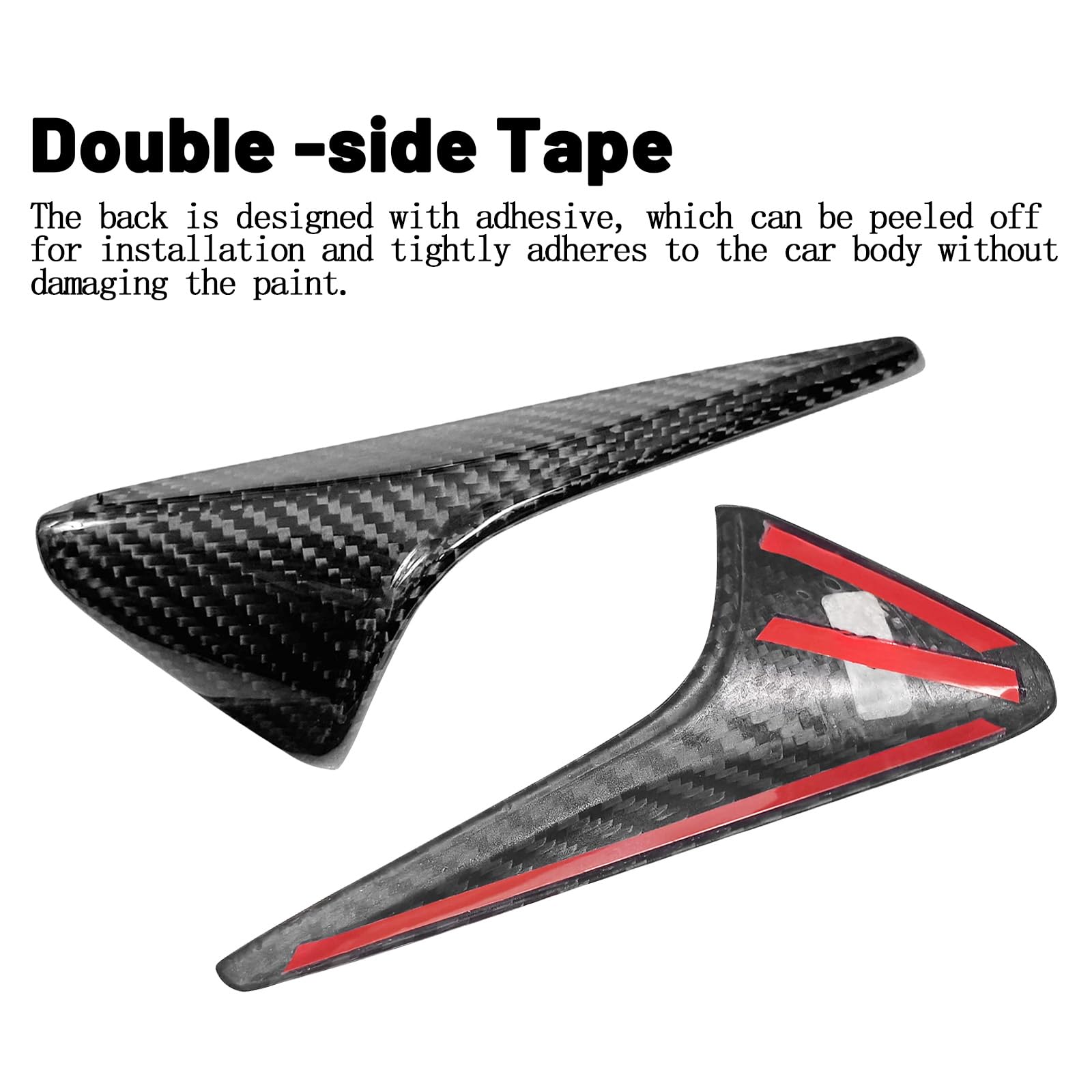 BLAKAYA HW4.0 Carbon Fiber Turn Signal Side Camera Covers for Tesla Model 3 2017-2023 & Model Y 2020-2023