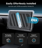 Wigoo Tesla New Model Y Juniper & Model 3 Highland Screen Protector Matte [No Glare & Fingerprint] Model 3 (2024~2026)/New Model Y Juniper Accessories, Tempered Glass Protector with Alignment Kit