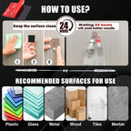 3M VHB 5952 Double Sided Tape Heavy Duty, 10FT x 1IN Mounting Tape, Strong Double Sided Tape Heavy Duty for Automotive, Metal, Plastic, Removable Without Residue for Home Decor & Outdoor Use