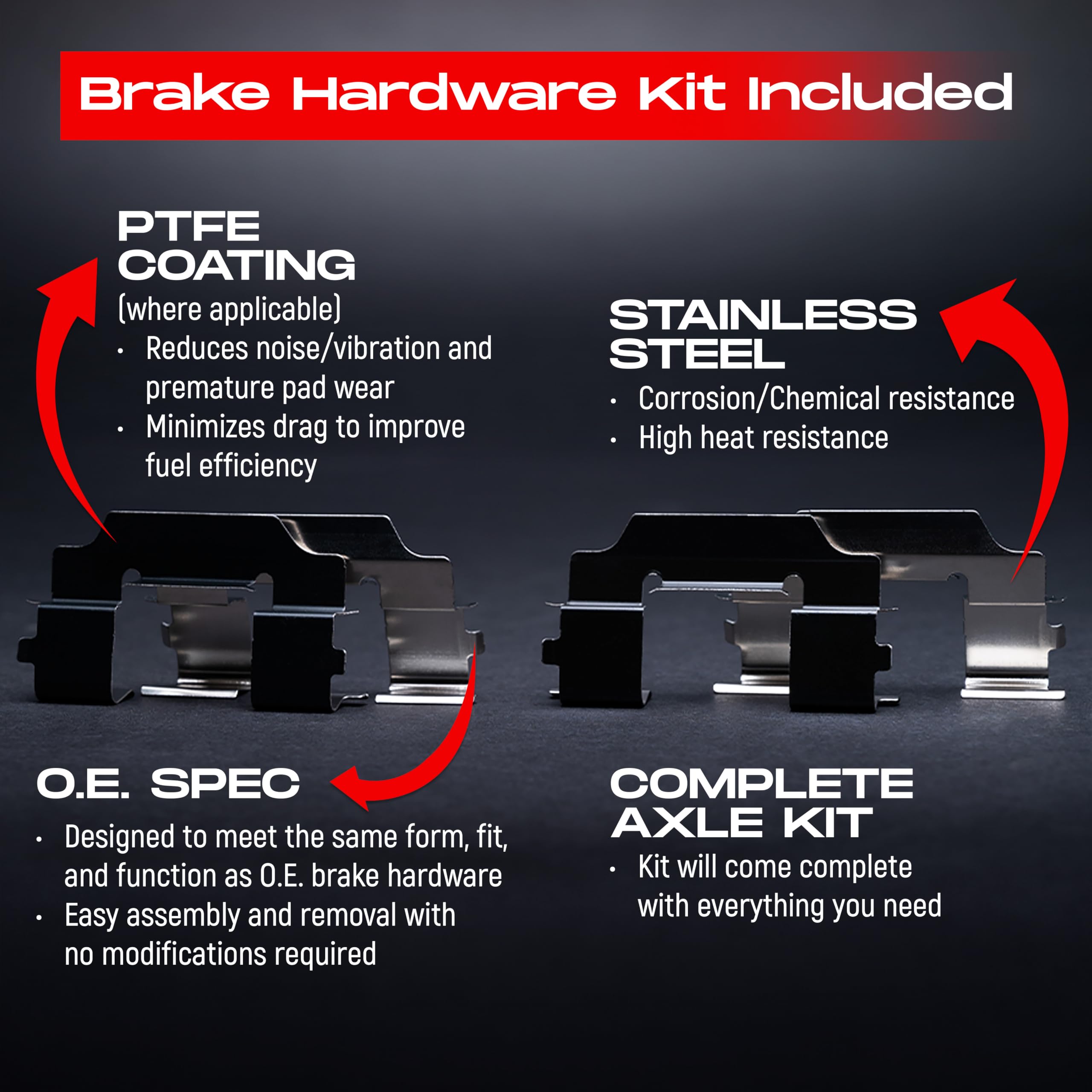 R1 Concepts Front and Rear Brake Kit For 2014-2020 Tesla S, 2016-2020 Tesla X| Drilled Slotted Brake Rotors| Semi-Metallic Brake Pads and Rotors Kit| Hardware included