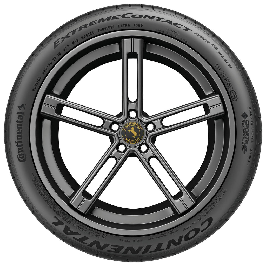 Continental ExtremeContact DWS06 PLUS UHP All Season 255/45ZR19 104W XL Passenger Tire
