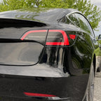 SlickMod PreCut Vinyl Smoke Tint for 2020-2022 Tesla Model Y Tail Light (3. Taillight Insert w/Cutout, 20percent Dark Smoke)