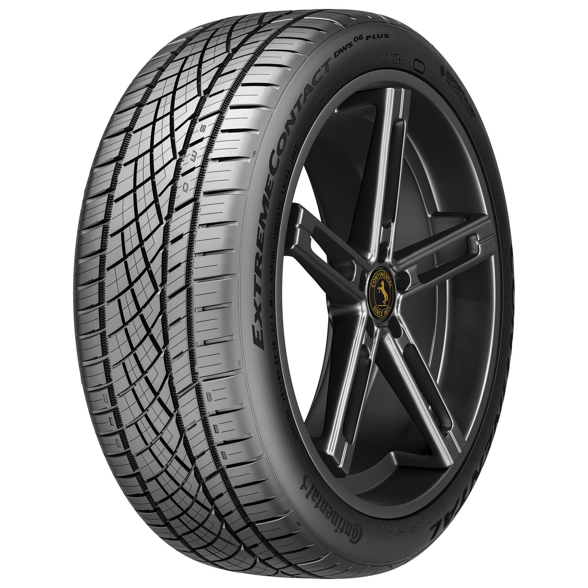 Continental ExtremeContact DWS06 PLUS UHP All Season 255/45ZR19 104W XL Passenger Tire