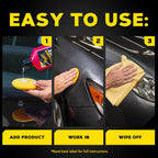 Meguiar's Cleaner Wax - Liquid Car Wax, Cleans, Polishes and Protects Your Vehicle - Easy to Use, Long-lasting Shine - 16 Oz