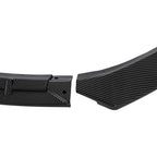 Carbon Fiber Style Front Lip Spoiler - FITS - 2016-2020 Tesla Model S - 3Pcs  Front Bumper Lip -FITS - 2016-2020 Tesla Model S 3Pcs - Carbon Fiber Style Front Lip Spoiler / Splitter / Air Dam / Body Kit / Trim  - $69.00