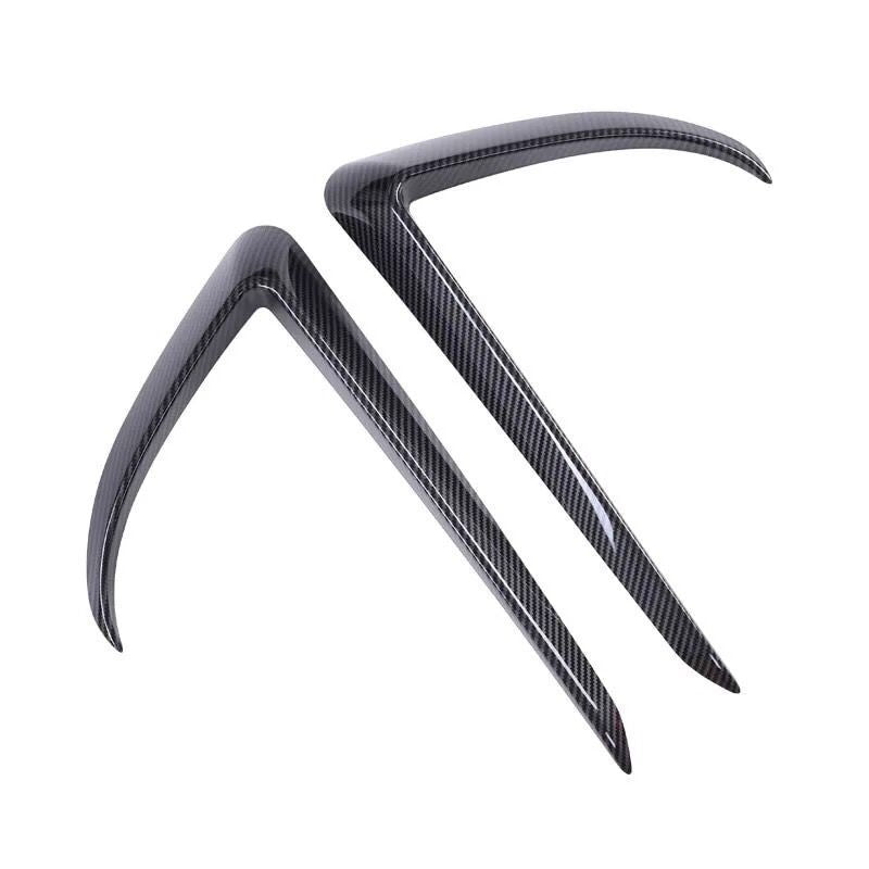 Fits Tesla Model 3 M3 - Fog Lamp trim (stick-on-> no cutting -> no drilling)