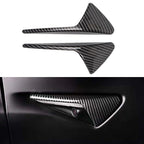 2Pcs Side Camera Protection Covers for Tesla Model 3/Y Ð ABS Fender Trim Cover (2024 Accessories)