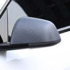 Carbon Fiber Rearview Mirror Housing Side Mirror Cover Cap Trim Full Wrapped for Tesla Model Y