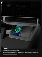 Car Under Screen Storage Tray for Tesla Model Y & Model 3