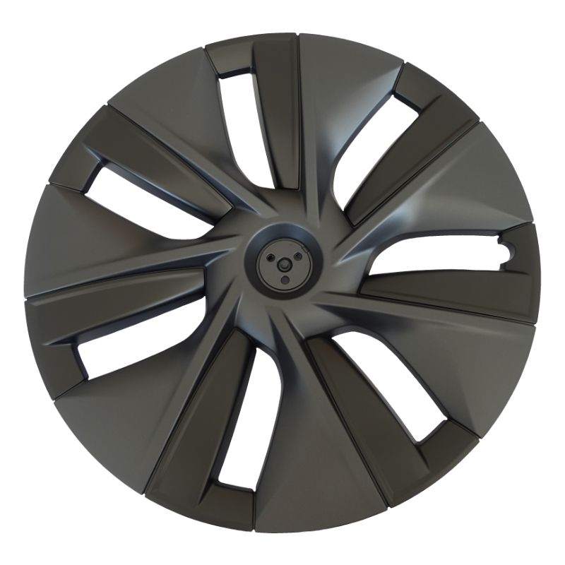 CARVAL JH Matte Black Wheel Hub Cover for Tesla Model Y (1044235-00-C)