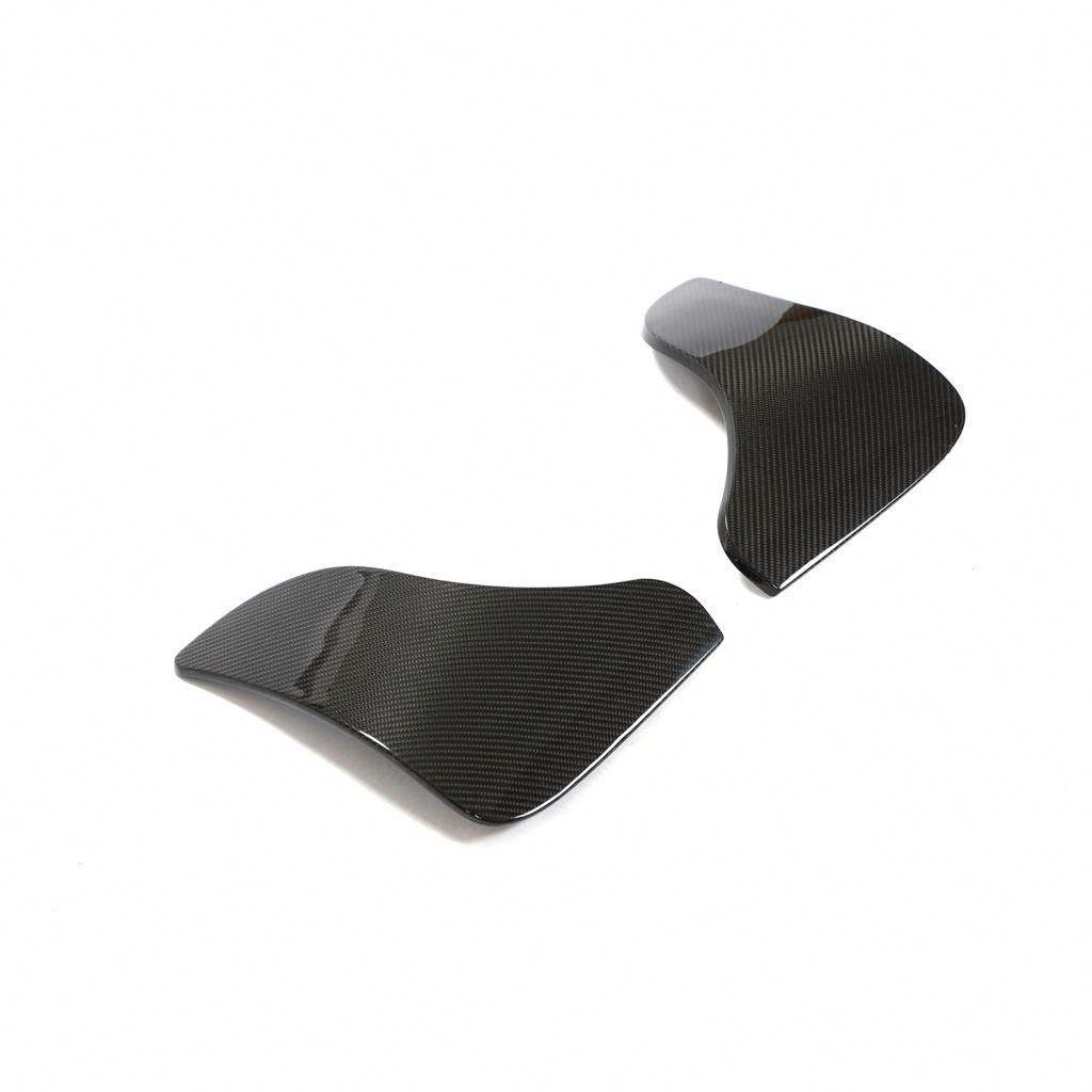 Carbon Fiber Rear Bumper Splitter Canards for Tesla Model Y 2019-2021