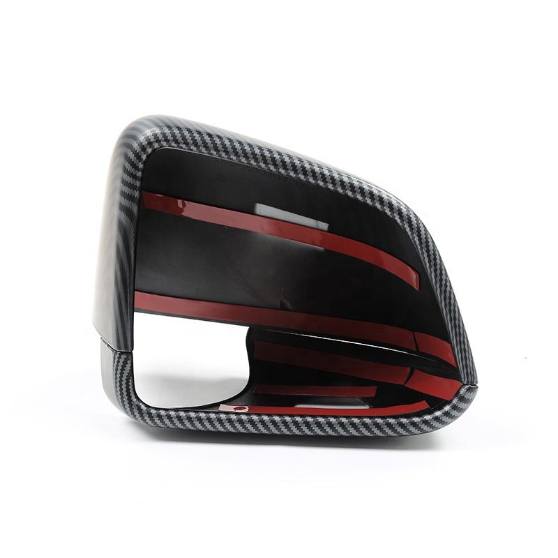 Carbon Fiber Rearview Mirror Housing Side Mirror Cover Cap Trim Full Wrapped for Tesla Model Y