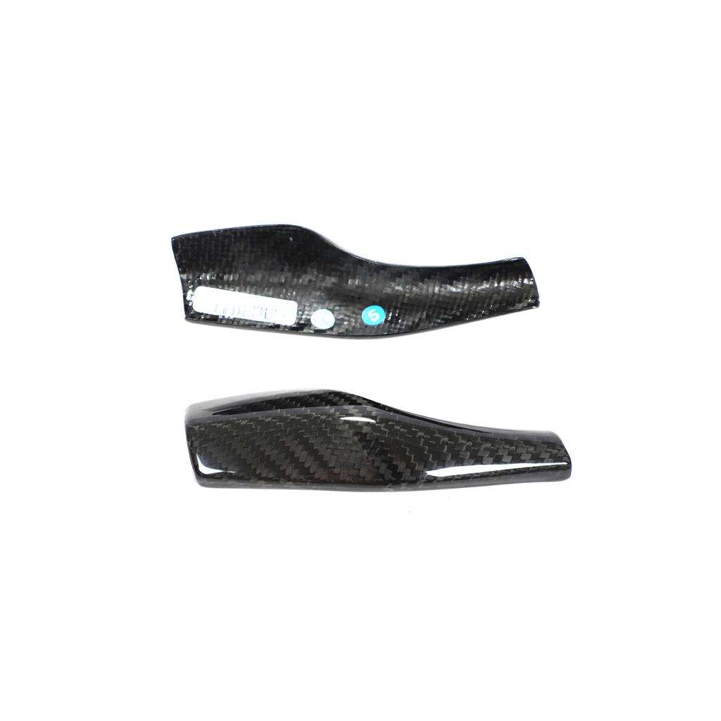 Dry Carbon Fiber Gear Shift Covers for Tesla Model 3 & Model Y 2017-2022 Ð Prepreg Carbon Fiber Upgrade