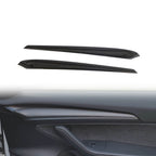 Tesla Model 3 - REAL - Carbon Fiber Door Molding Trim | Dry Carbon Interior Upgrade