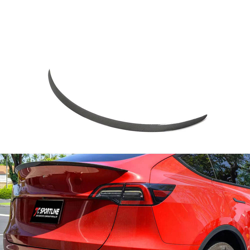 Carbon Fiber Rear Trunk Spoiler for Tesla Model Y | Pre-Preg Performance Wing